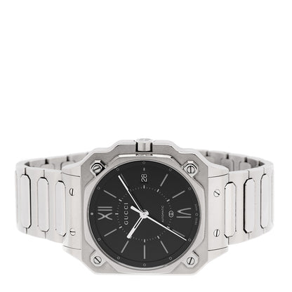 Gucci Stainless Steel 38mm G-Flat Automatic Watch Black 2 of 5