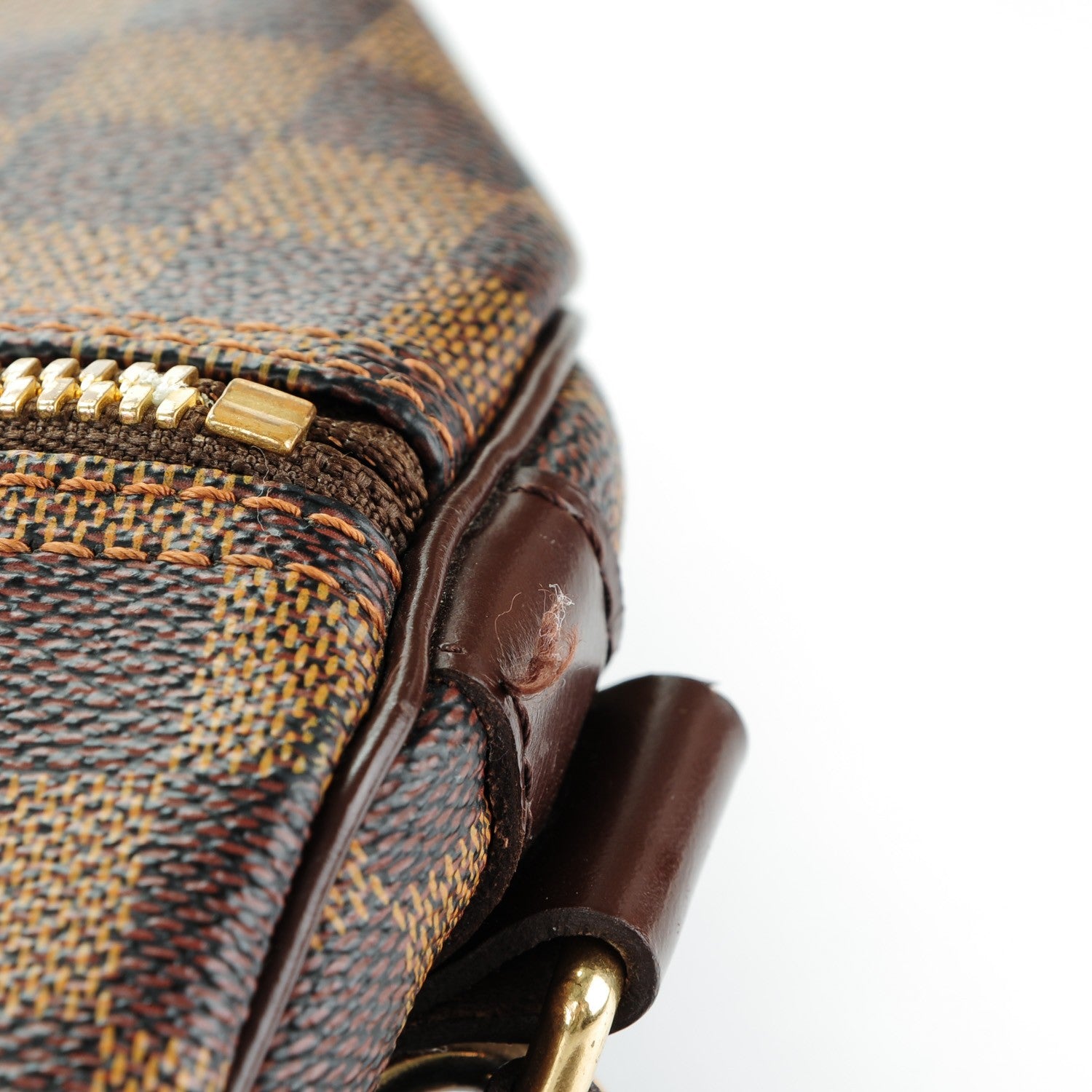 Louis Vuitton Damier Ebene Keepall Bandouliere 55 9 of 9