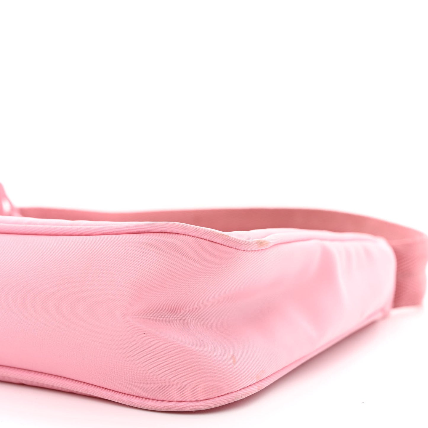 Tessuto Nylon Saffiano Mini Re-Edition 2000 Bag Rosa