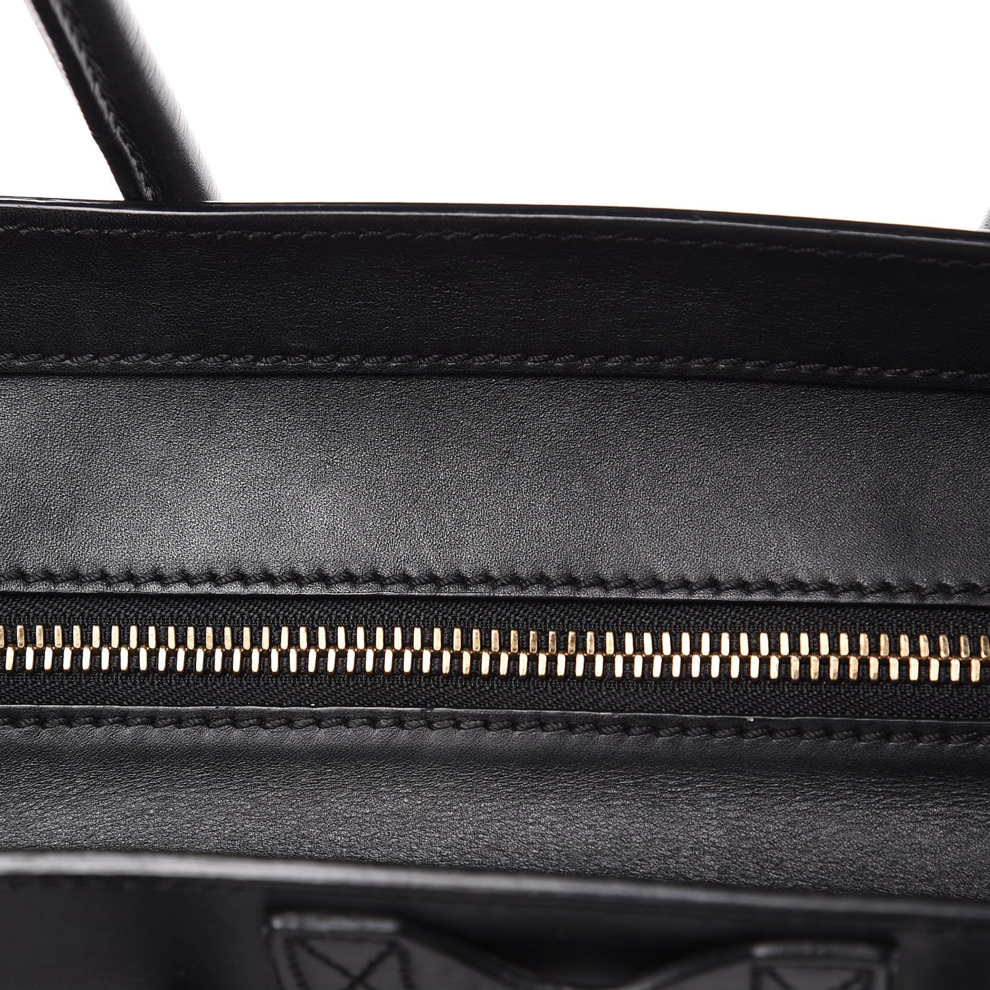 Smooth Calfskin Mini Luggage Black