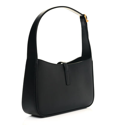 Saint Laurent Smooth Calfskin Le 5 A 7 Hobo Black 3 of 10