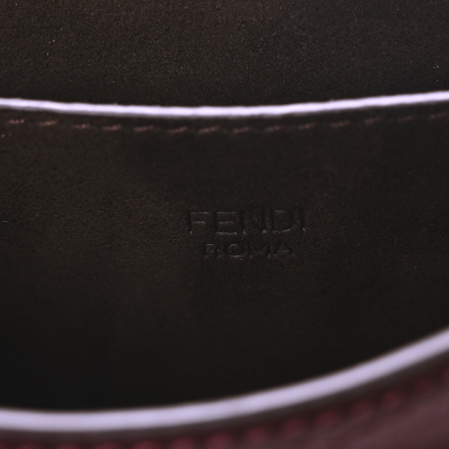 Vitello Brenta Cher Small Fendi C'mon Bordeaux