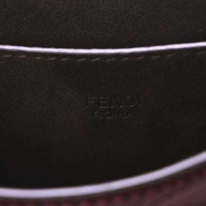 Fendi Vitello Brenta Cher Small Fendi C'mon Bordeaux 6 of 10