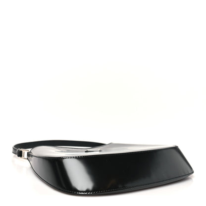 Prada Spazzolato Cleo Shoulder Bag Black 4 of 10