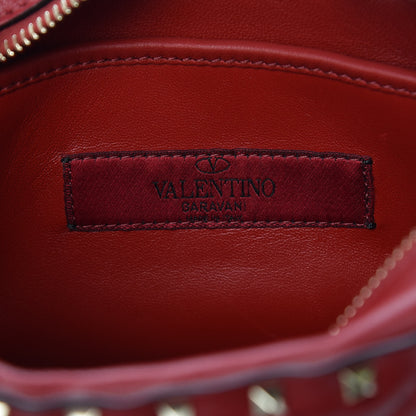Valentino Garavani Nappa Rockstud Spike Camera Crossbody Bag Rosso Valentino 6 of 9