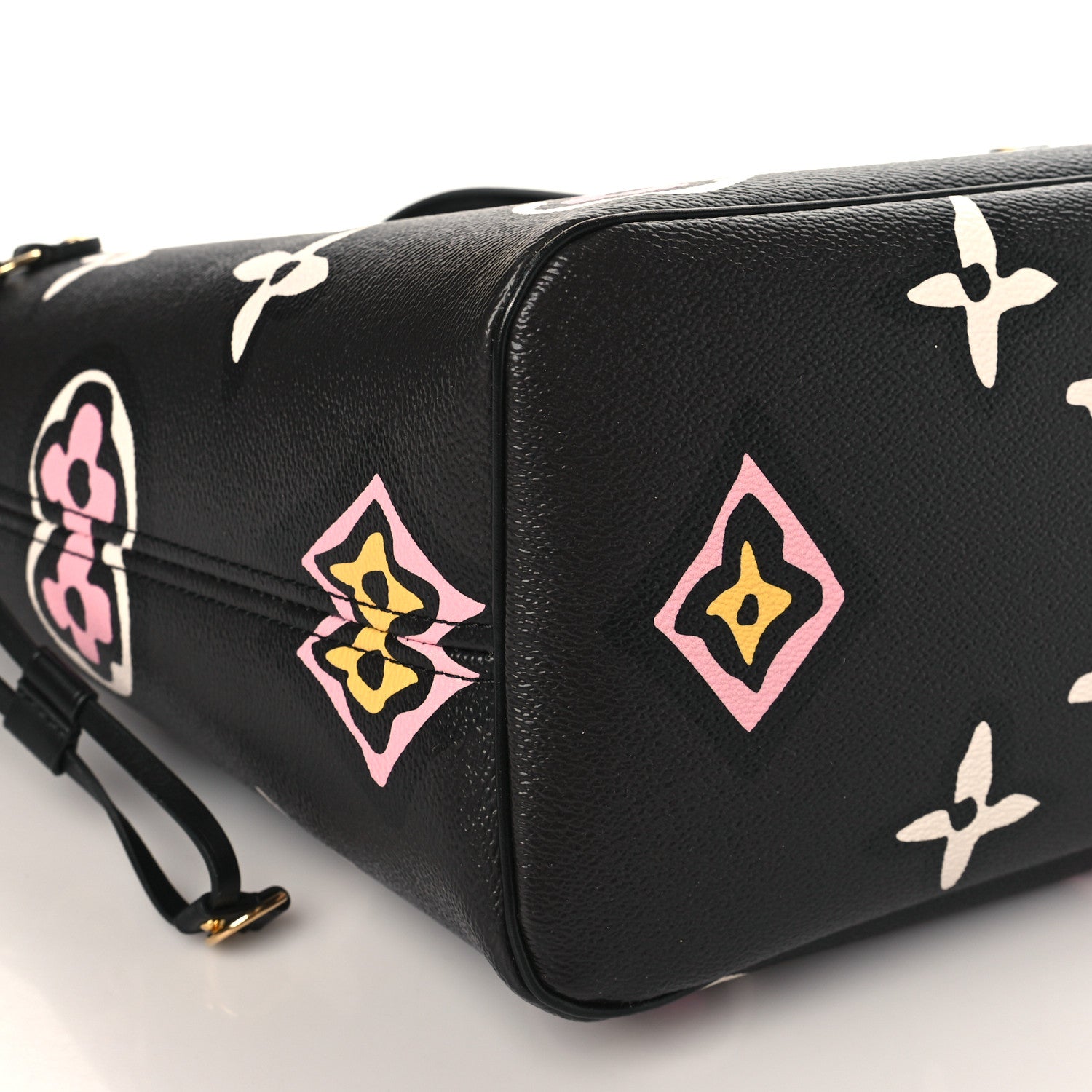 Louis Vuitton Monogram Giant Wild At Heart Neverfull MM Black 8 of 10