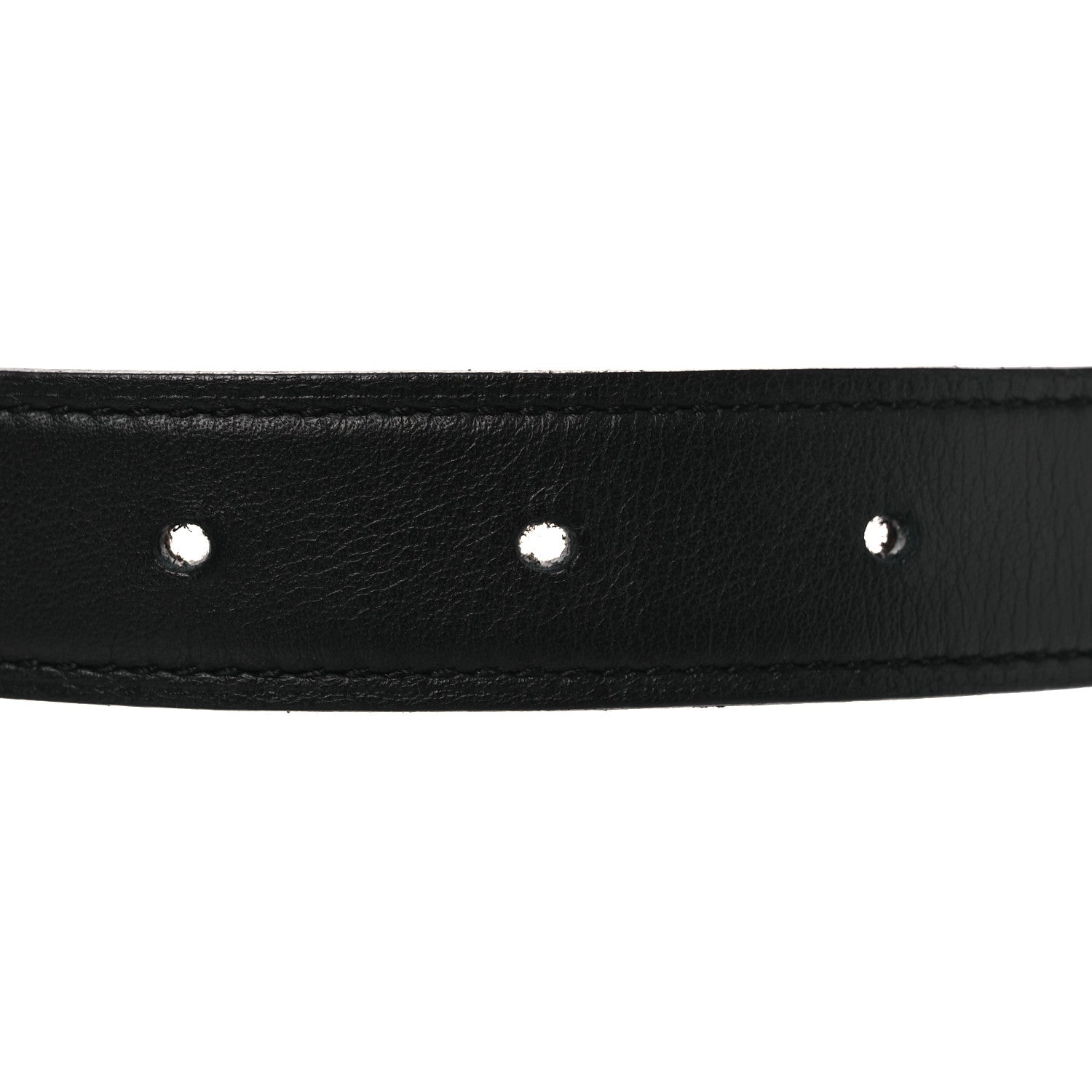 Hermes Swift Epsom 24mm Mini Constance H 85 34 Belt Black Etoupe 3 of 7