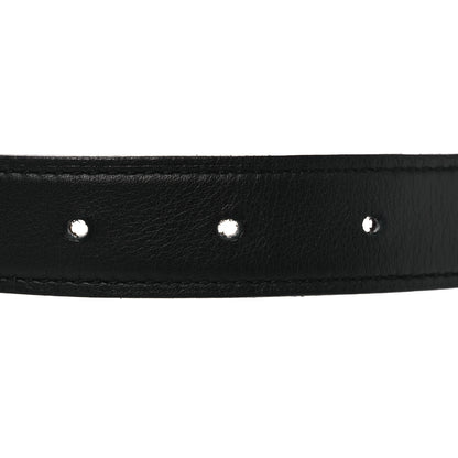 Hermes Swift Epsom 24mm Mini Constance H 85 34 Belt Black Etoupe 3 of 7