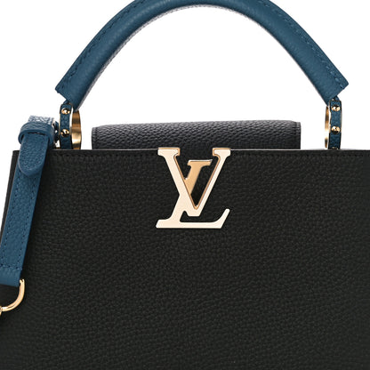 Louis Vuitton Taurillon Capucines BB Black General Blue 9 of 9
