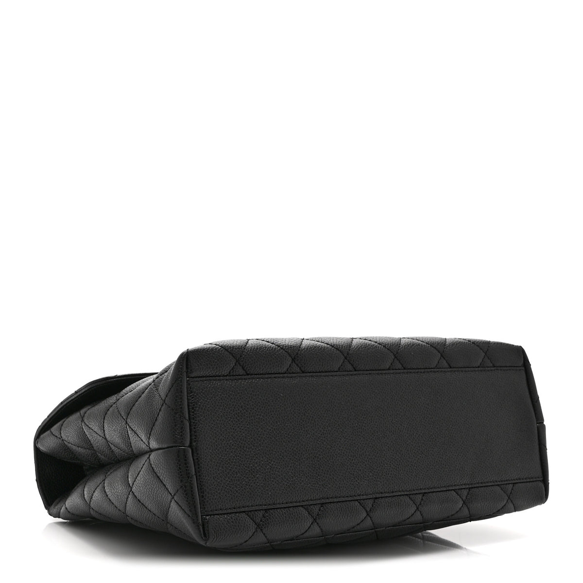 Chanel Caviar Quilted Jumbo Kelly Flap Black 4 of 11