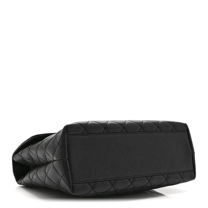 Chanel Caviar Quilted Jumbo Kelly Flap Black 4 of 11