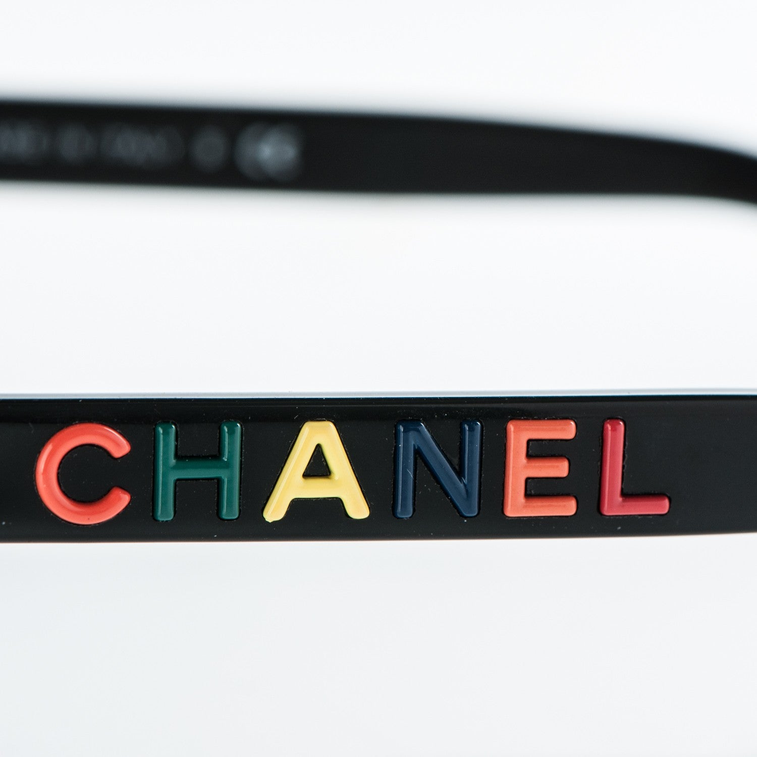 Chanel Acetate Logo Sunglasses 5139 Black Multicolor 5 of 7