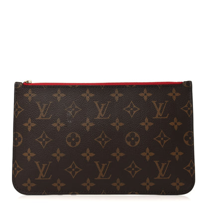 Louis Vuitton Monogram Neverfull MM GM Pochette Cherry 1 of 8