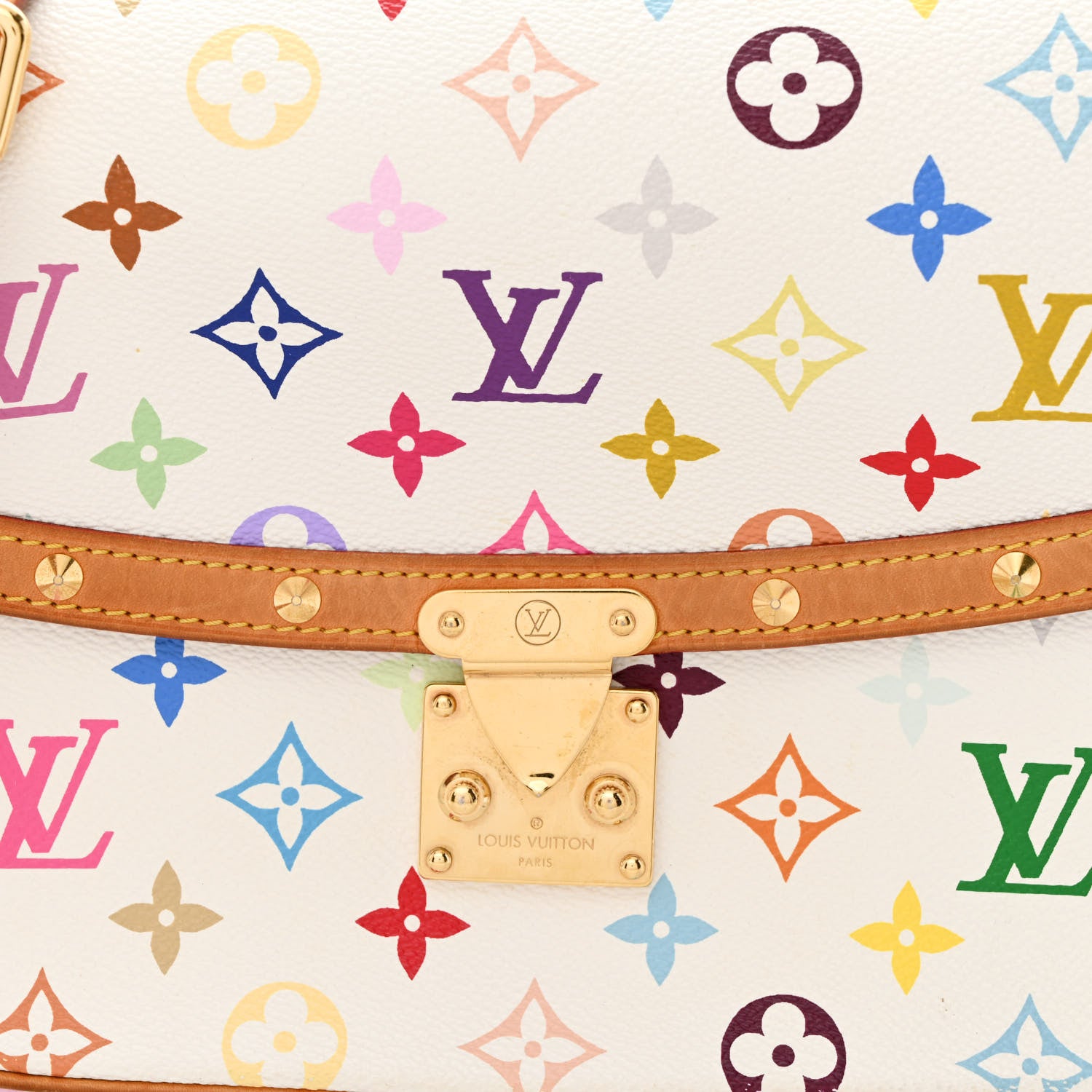 Louis Vuitton Monogram Multicolor Sologne White 8 of 19