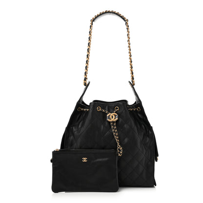 Chanel Caviar Quilted Medium Chanel 25 Handbag Black 3 of 12