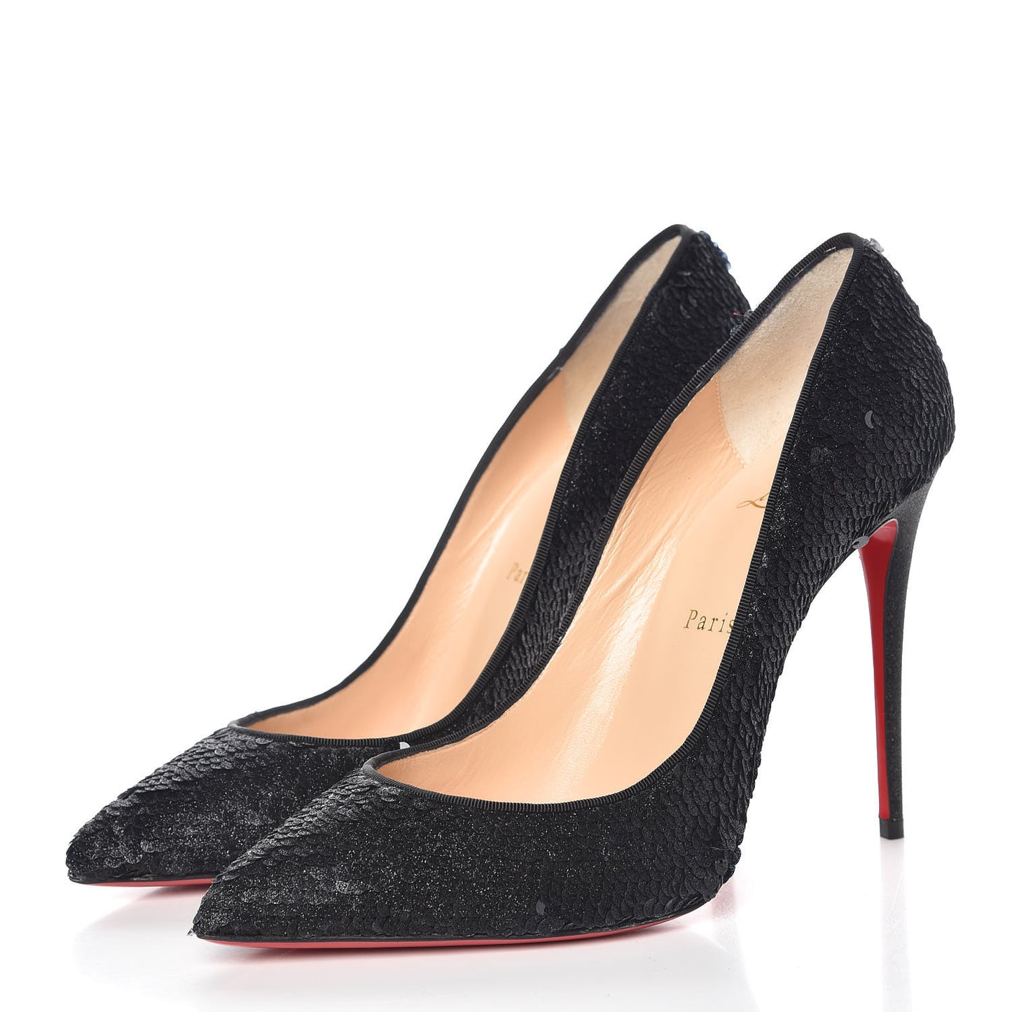 Pailletes Pigalle Follies 100 Pumps 40 Charbon