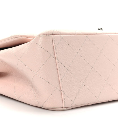 Chanel Caviar Maxi Double Flap Light Pink 8 of 9