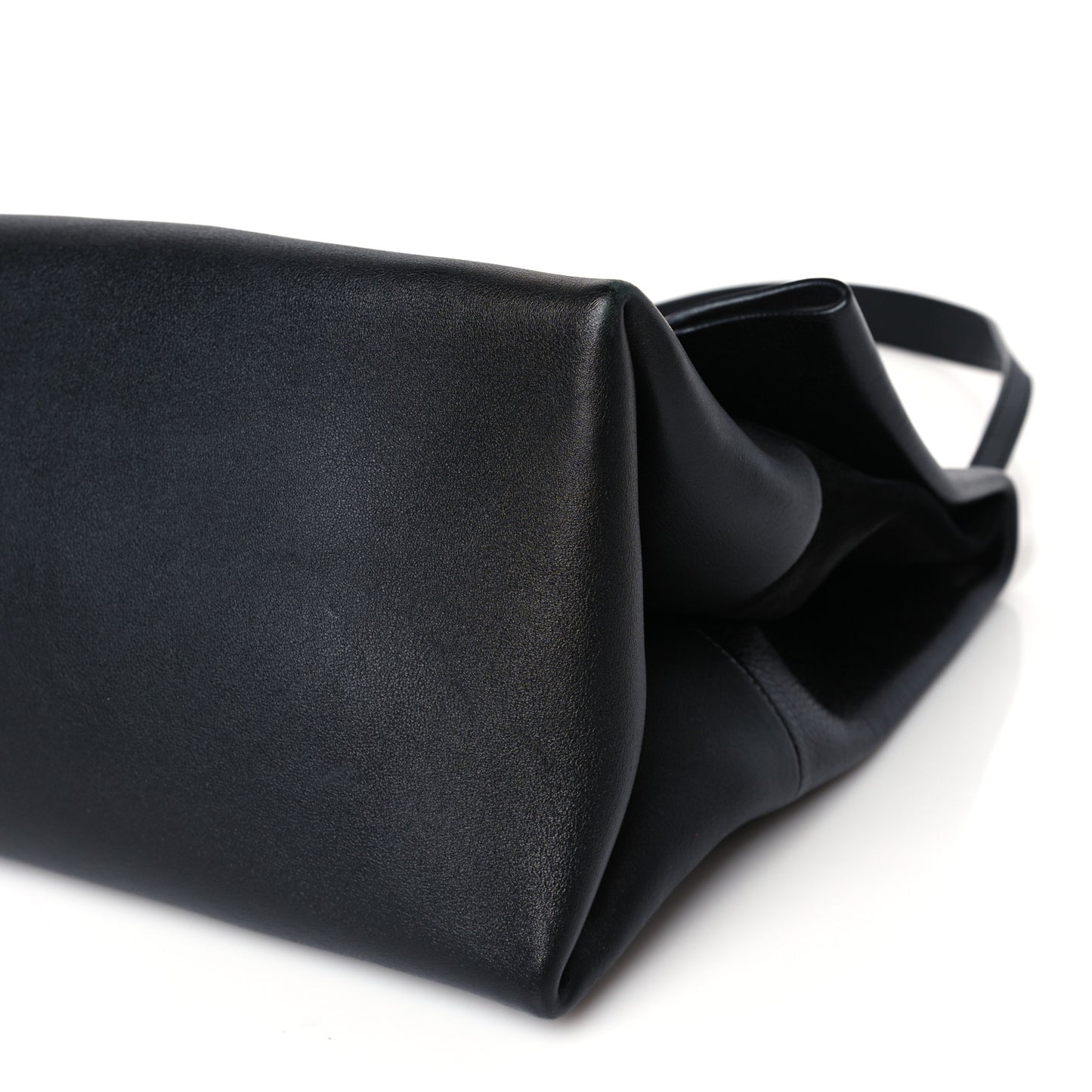 Calfskin All Soft Shoulder Bag Black