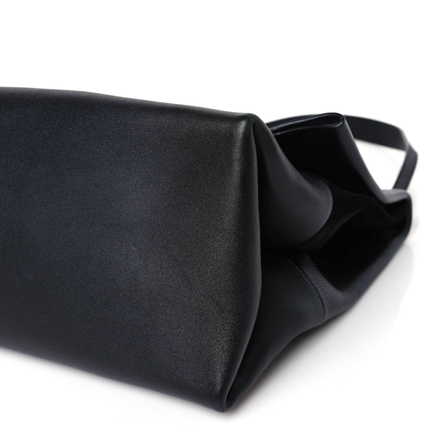 Celine Calfskin All Soft Shoulder Bag Black 10 of 10