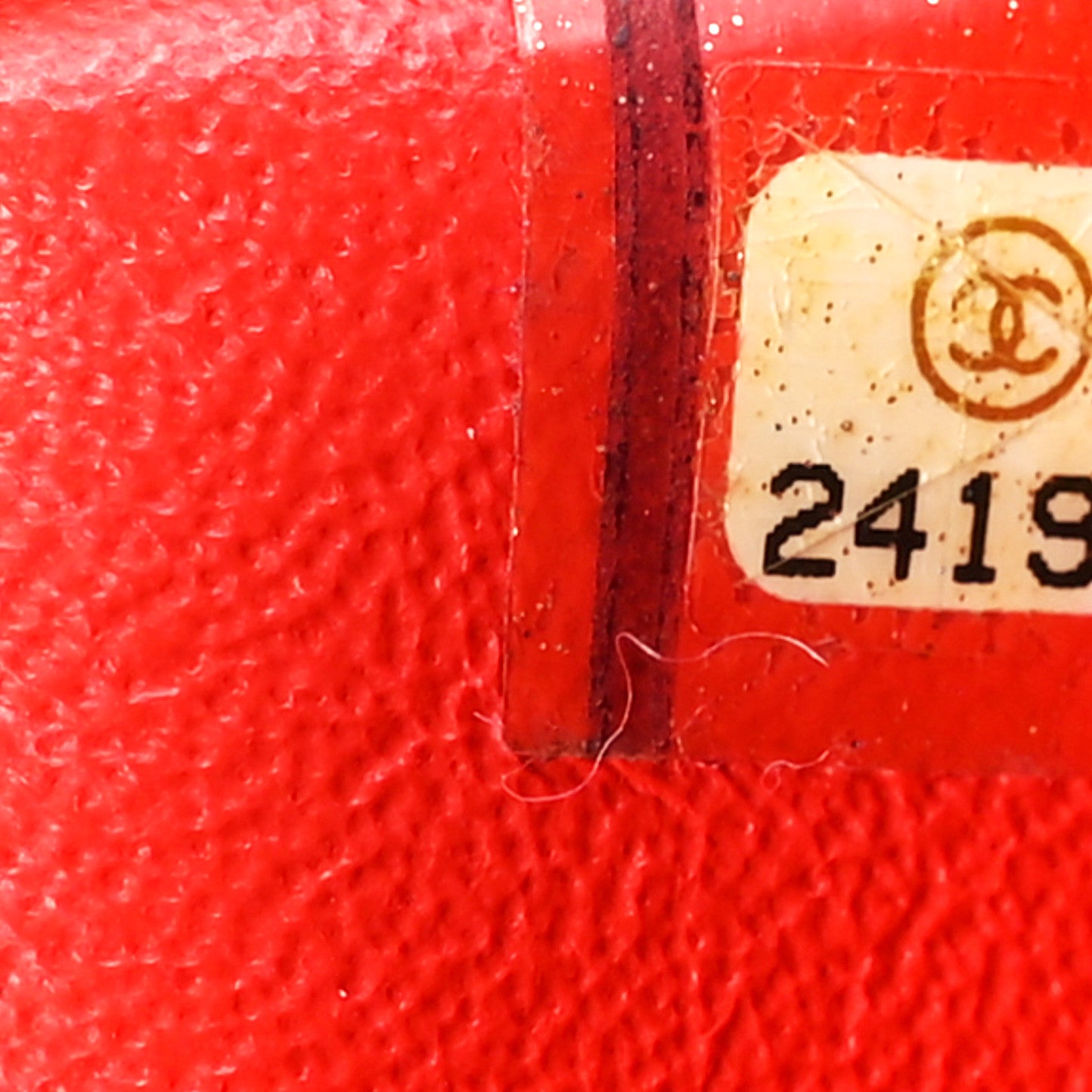 Chanel Lambskin Quilted Mini Rectangular Flap Red 8 of 12