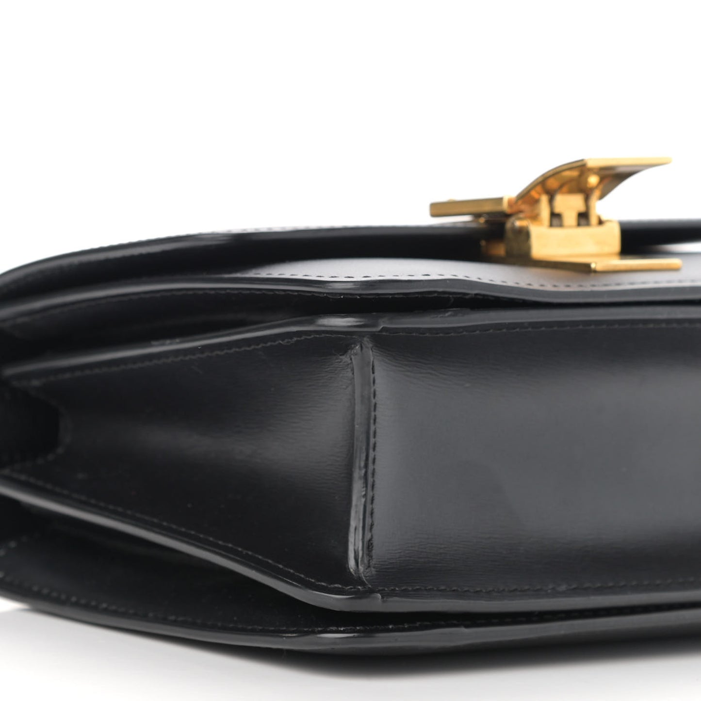 Box Calfskin Small Classic Box Flap Bag Black