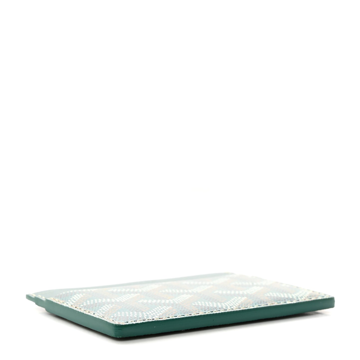Goyardine Saint Sulpice Card Holder Green