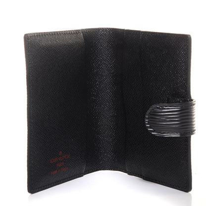 Louis Vuitton Epi Mini Agenda Cover Black 5 of 7