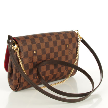Louis Vuitton Damier Ebene Favorite MM 3 of 8