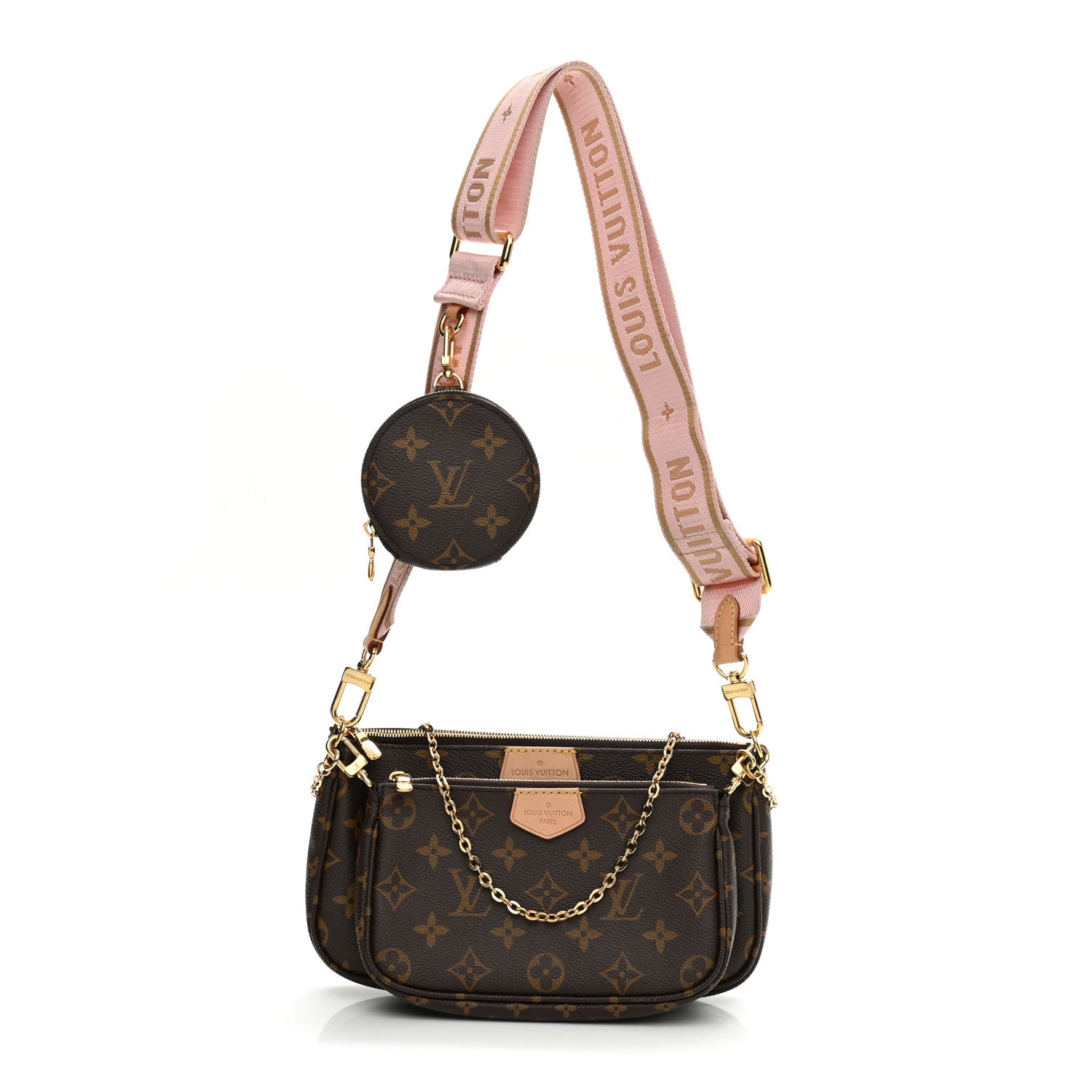 Louis Vuitton Monogram Multi Pochette Accessories Rose Clair 1 of 8