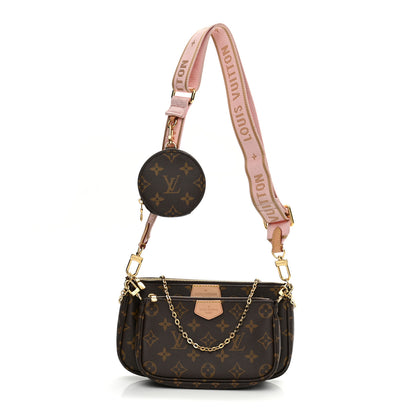 Louis Vuitton Monogram Multi Pochette Accessories Rose Clair 1 of 8