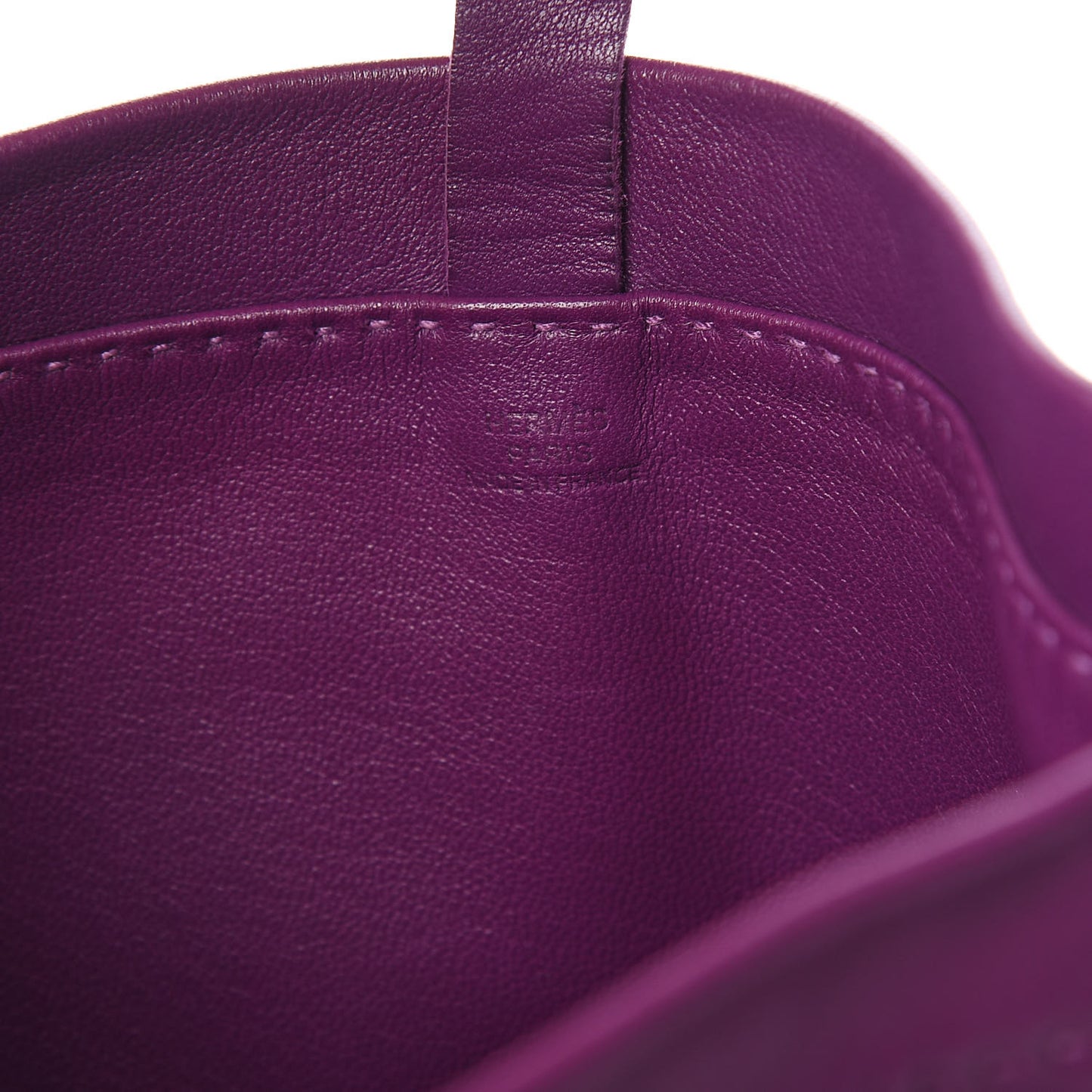 Lambskin Clou De Selle Pouch Violet