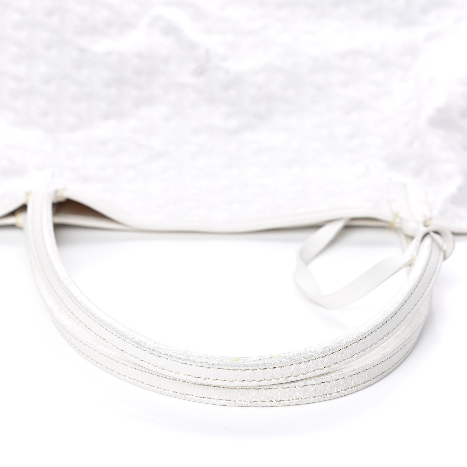 Goyard Goyardine Saint Louis GM White 10 of 13