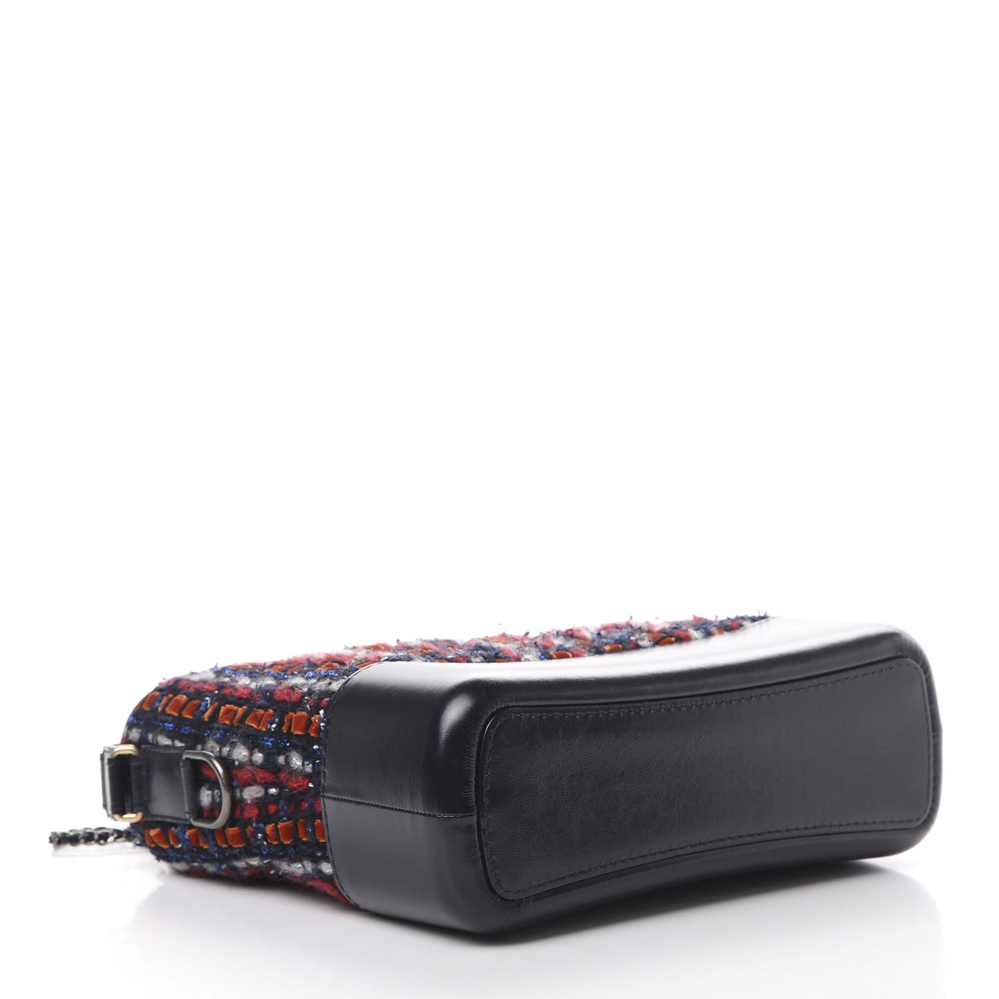 Tweed Calfskin Medium Gabrielle Hobo Black Red Blue