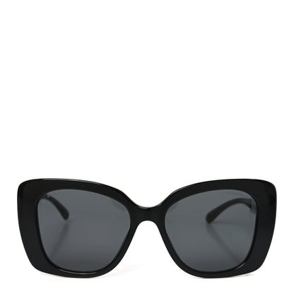Chanel Acetate Strass Square Sunglasses 5422-B Black White 2 of 7