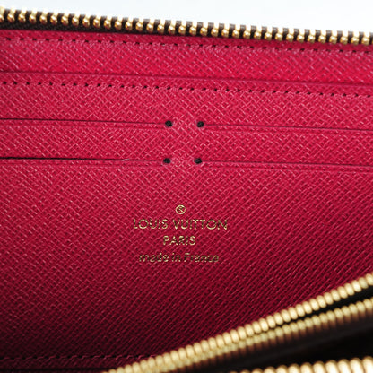 Louis Vuitton Monogram Clemence Wallet Fuchsia 6 of 7
