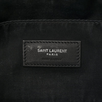 Saint Laurent Canvas Monogram Belt Bag Black 6 of 10