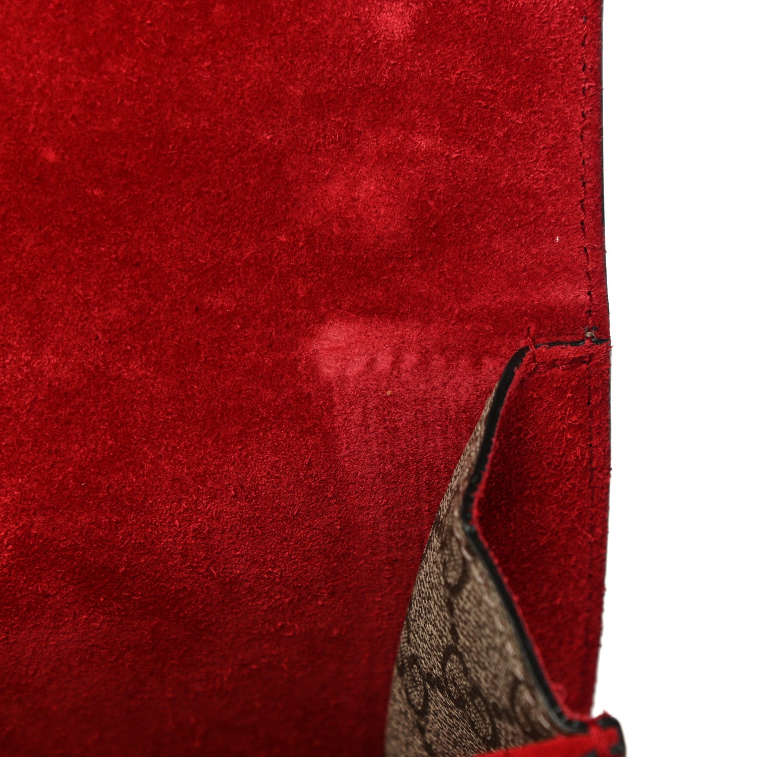 Gucci GG Supreme Monogram Small Dionysus Shoulder Bag Red 14 of 23