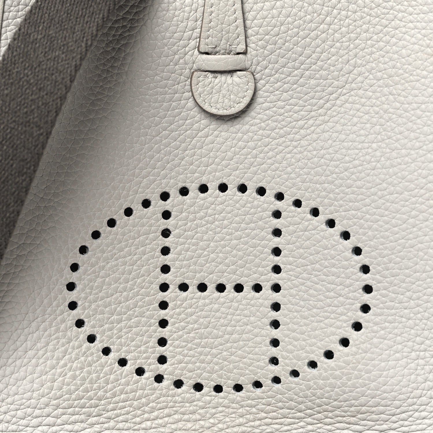 Hermes Taurillon Clemence Amazone Evelyne TPM Gris Perle Etain 8 of 10