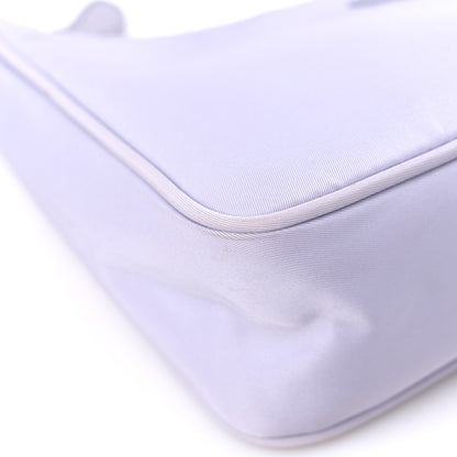 Prada Re-Nylon Saffiano Mini Re-Edition 2000 Bag Glicine 8 of 11