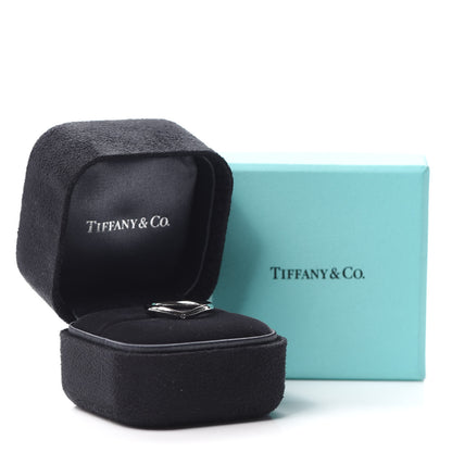 Tiffany Platinum Diamond 2mm Elsa Peretti Wedding Band Ring 47 4 5 of 5
