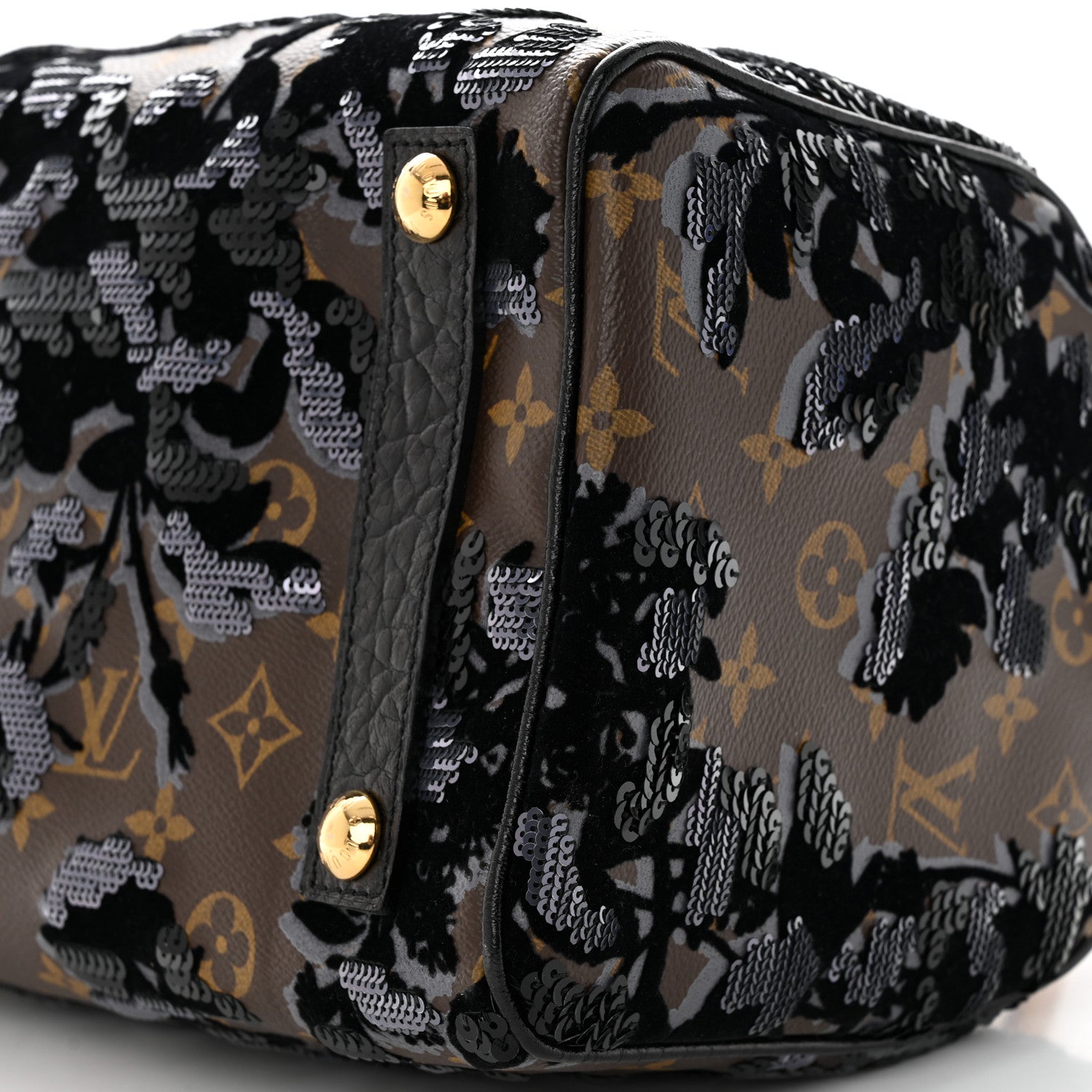 Louis Vuitton Monogram Fleur De Jais Sequins Speedy 30 11 of 14