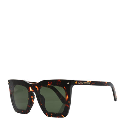 Louis Vuitton Acetate La Grande Bellezza Sunglasses Z1218E Dark Tortoise 1 of 7