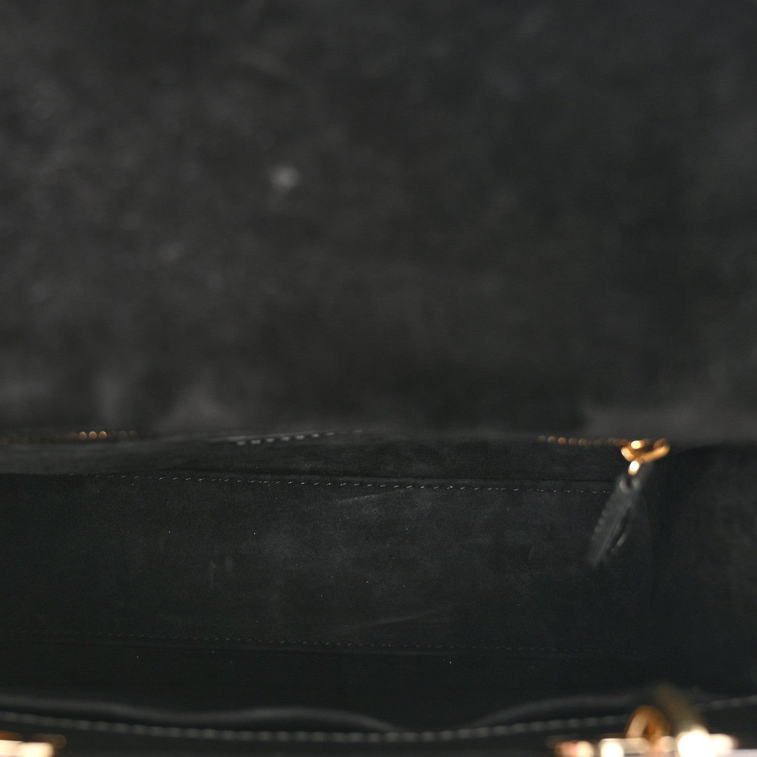 Christian Dior CHRISTIAN DIOR Metallic Grained Calfskin Cannage Small Lady Dior Gunmetal 6 of 9