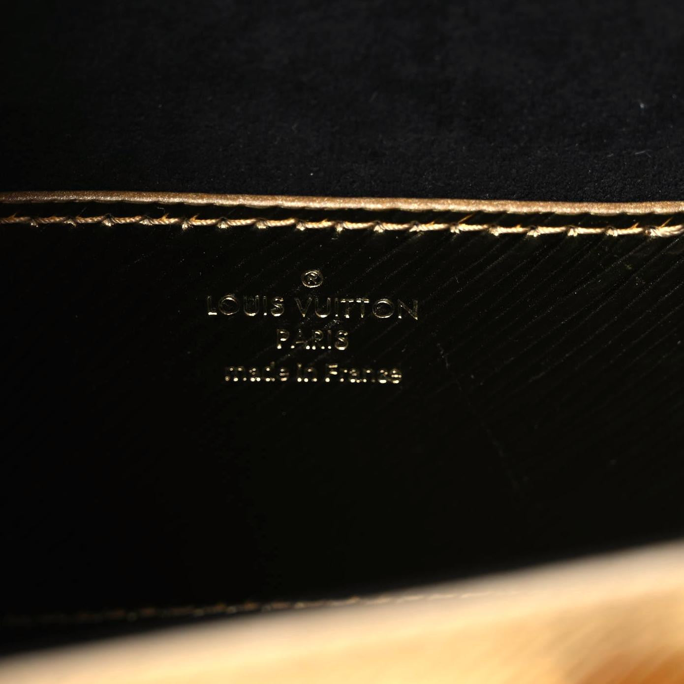 Epi Twist Shoulder Bag PM Gold