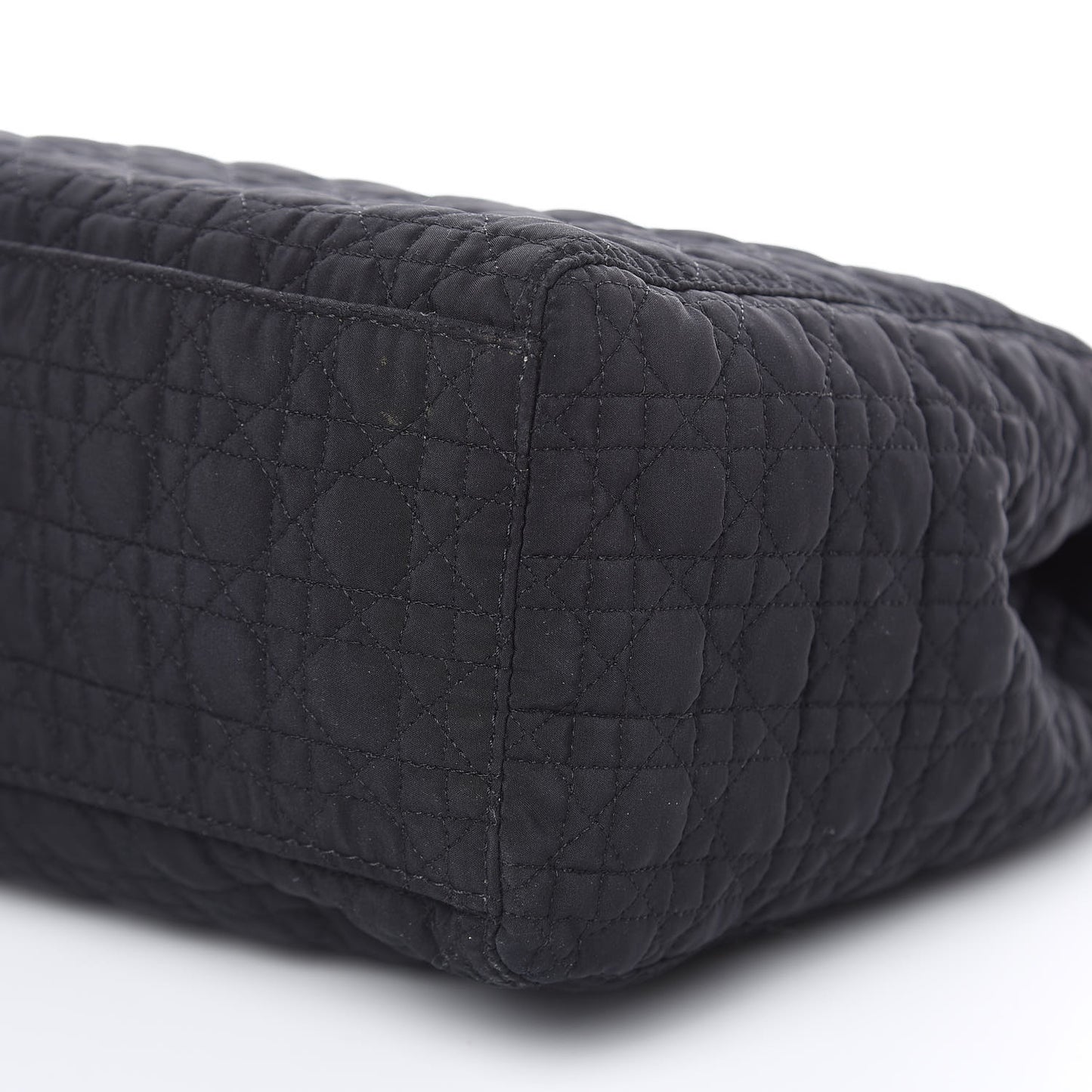 Nylon Cannage Large Lady Dior Black