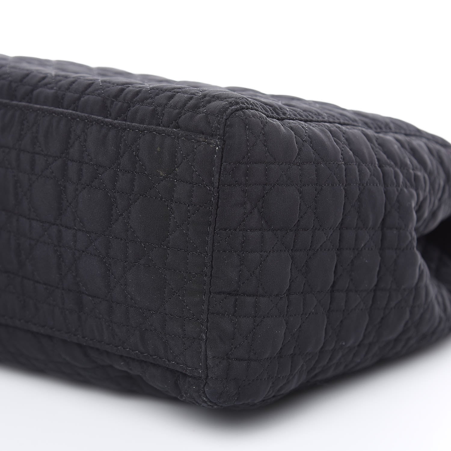 Christian Dior Nylon Cannage Large Lady Dior Black 10 of 16