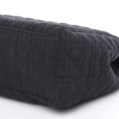Christian Dior Nylon Cannage Large Lady Dior Black 10 of 16