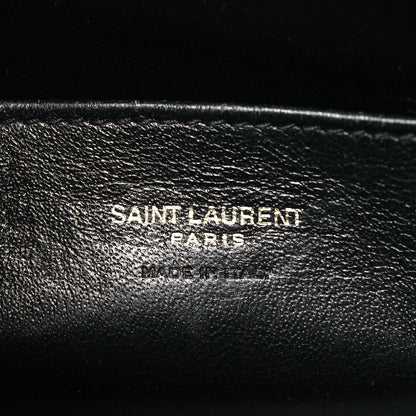 Saint Laurent Calfskin Monogram Baby Cabas Black 6 of 10
