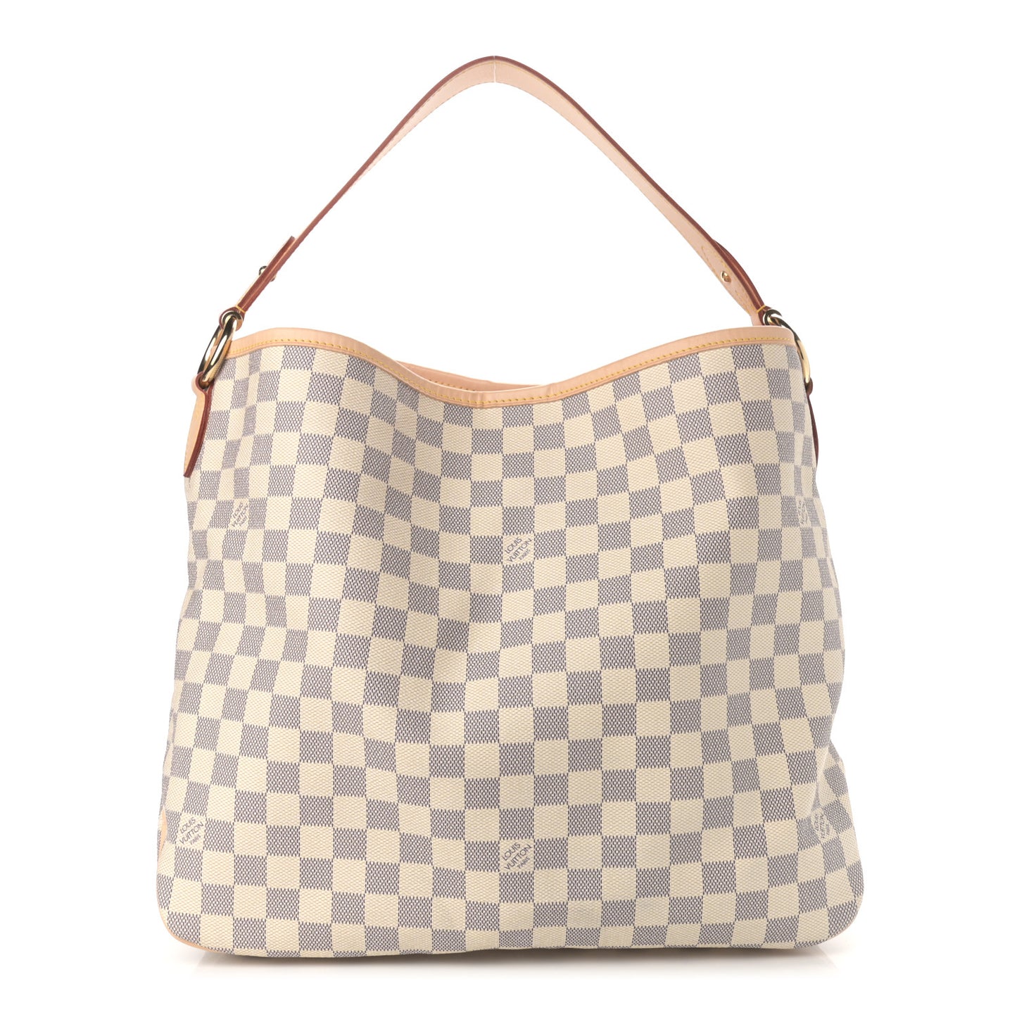 Damier Azur Delightful MM Rose Ballerine
