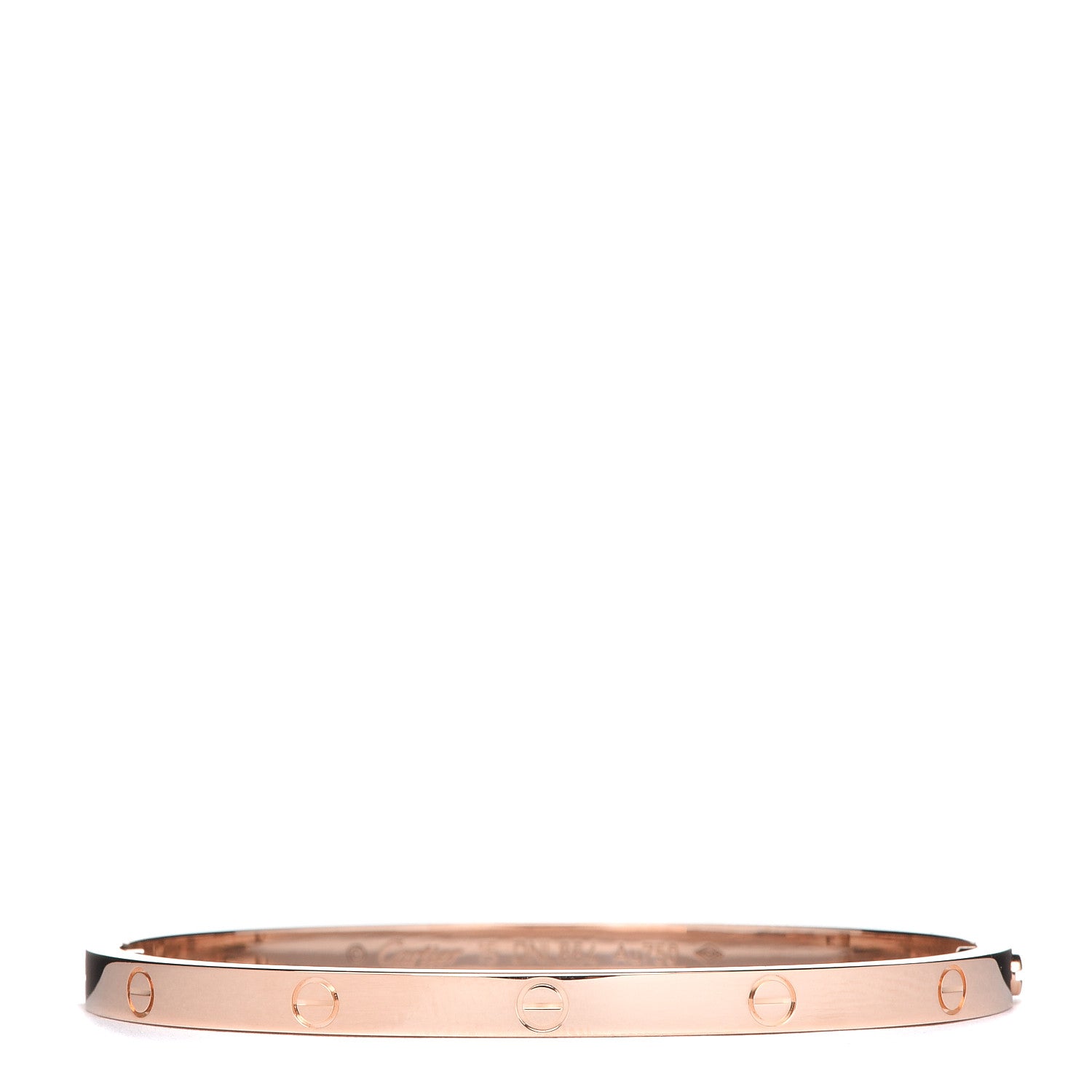 Cartier 18K Pink Gold Small LOVE Bracelet 15 1 of 6